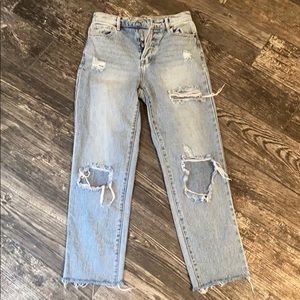 Pacsun high rise straight leg jeans
